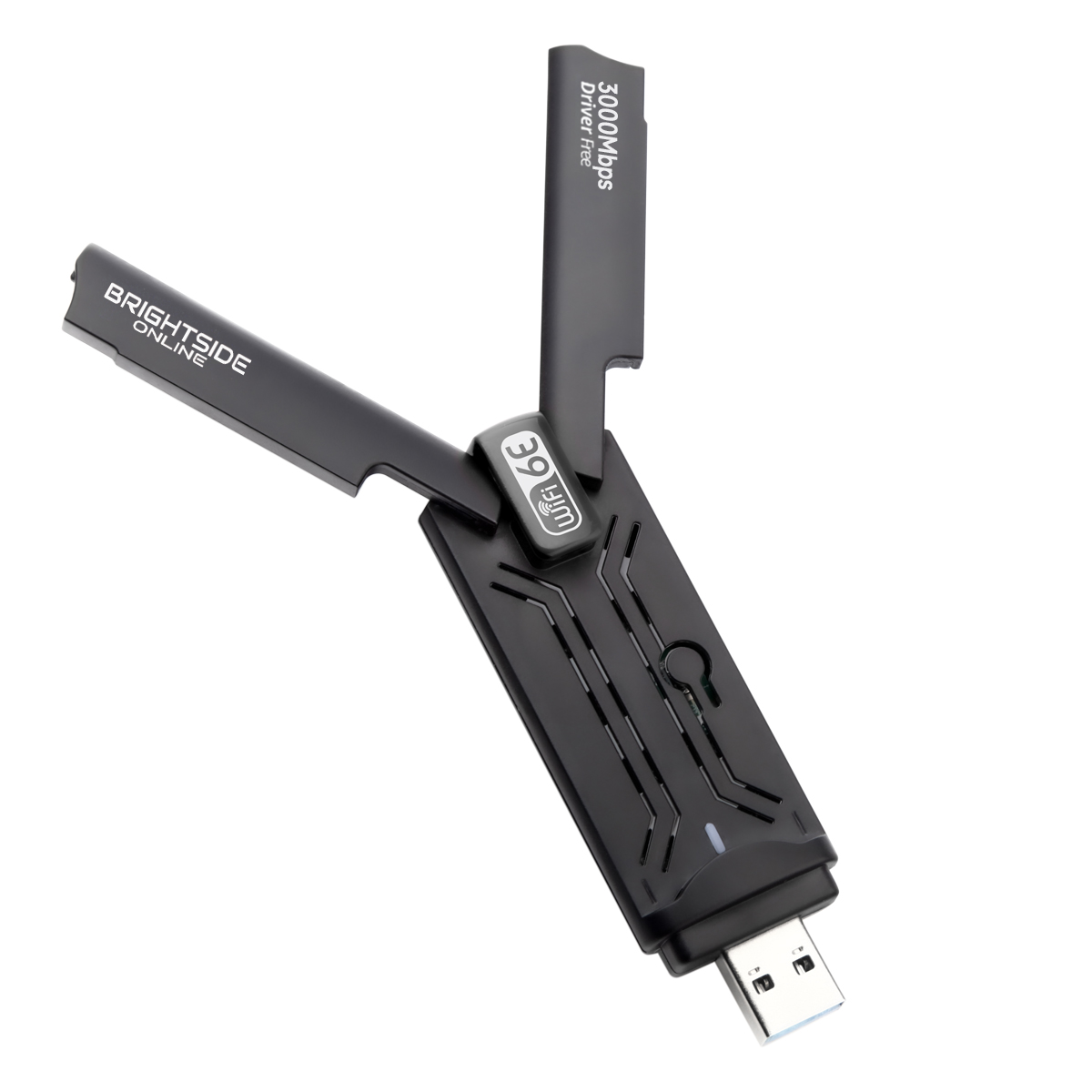 Wifi usb adapter met antenne 3000 Mbps Brightside Online