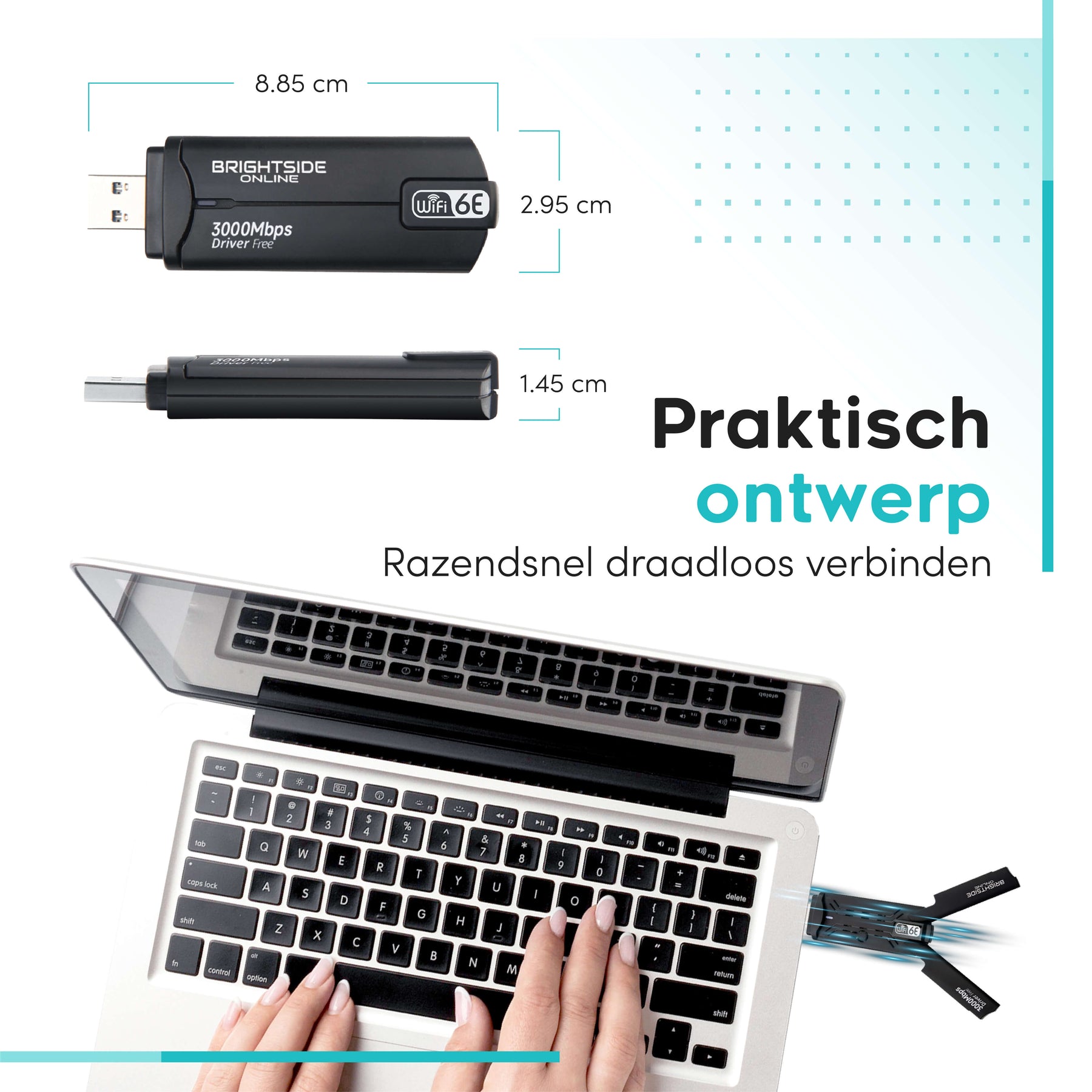 goed signaal wifi usb adapter van brightside online