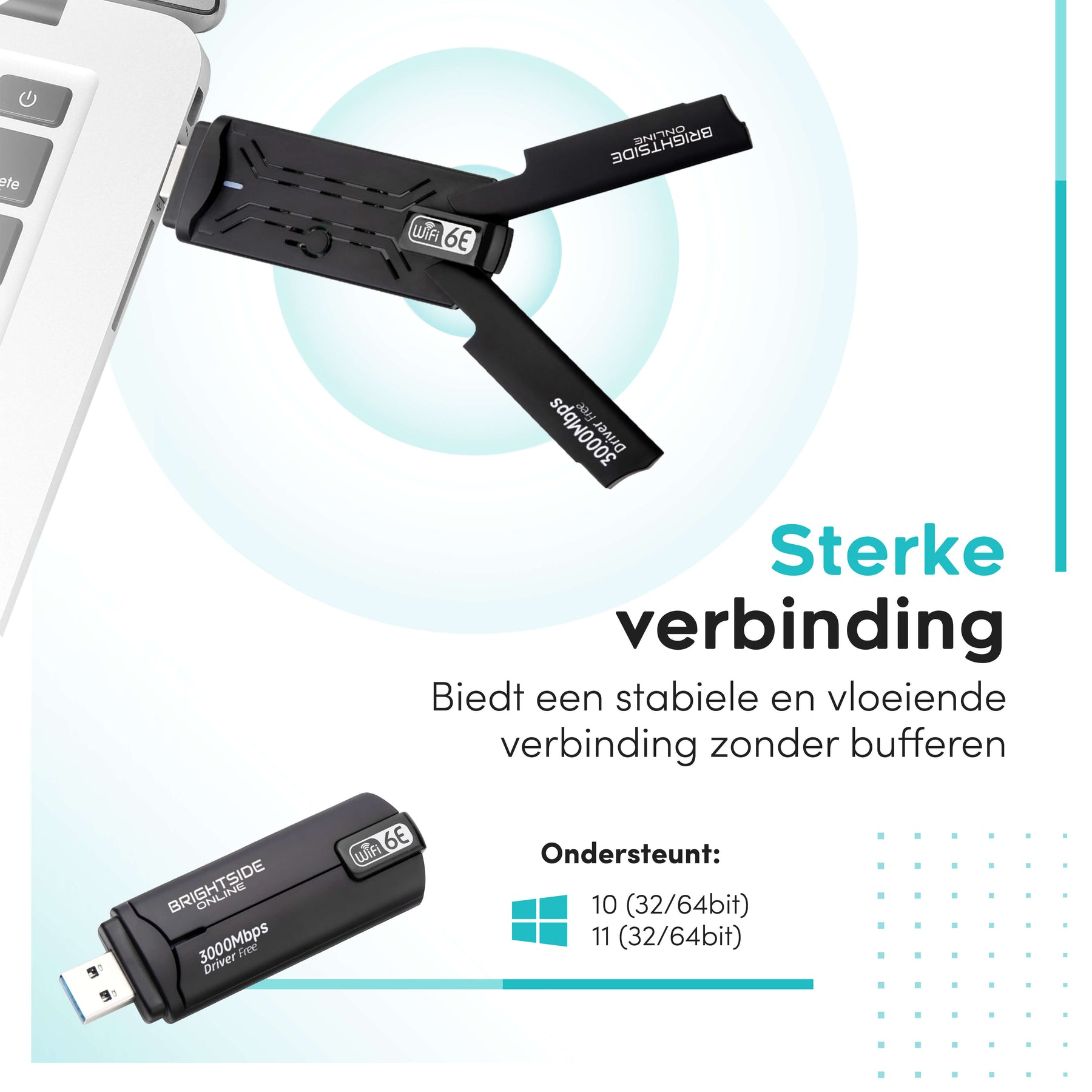 sterke verbinding wifi adapter