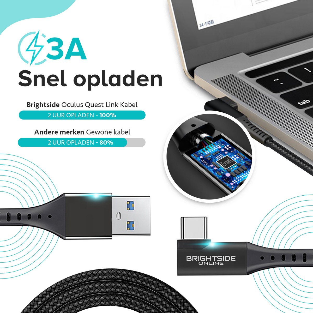 brightsideonline3a5meteroculusquestlinkkabel