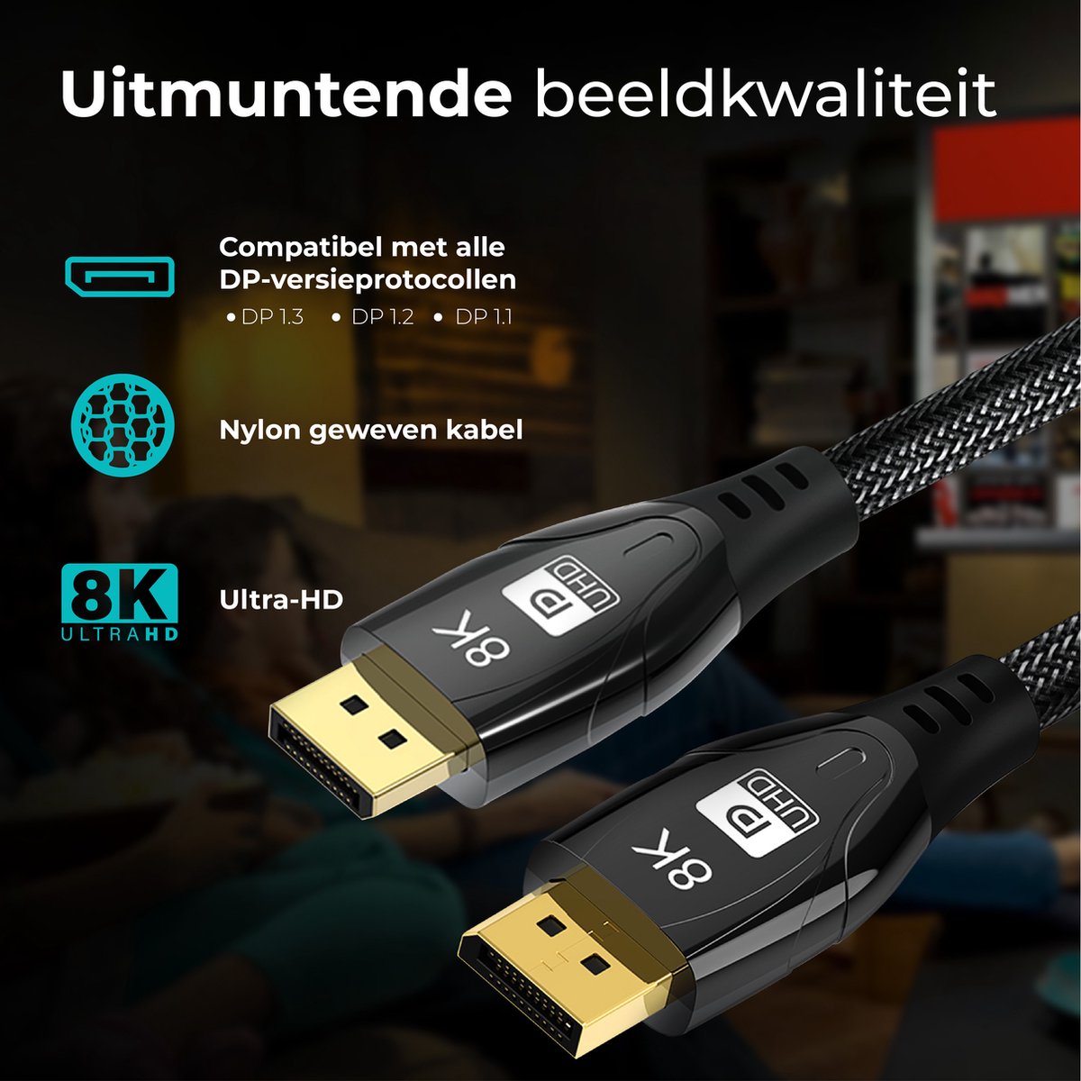 displaypoort2meterkabel