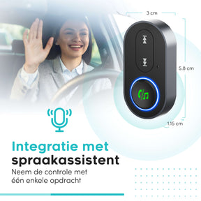 Handsfree bellen met ingebouwde microfoon