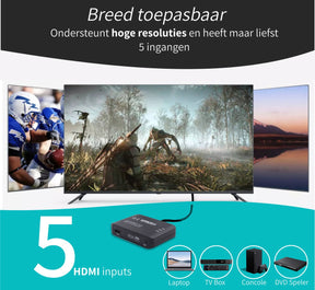 hdmi switch 5 kanalen 2